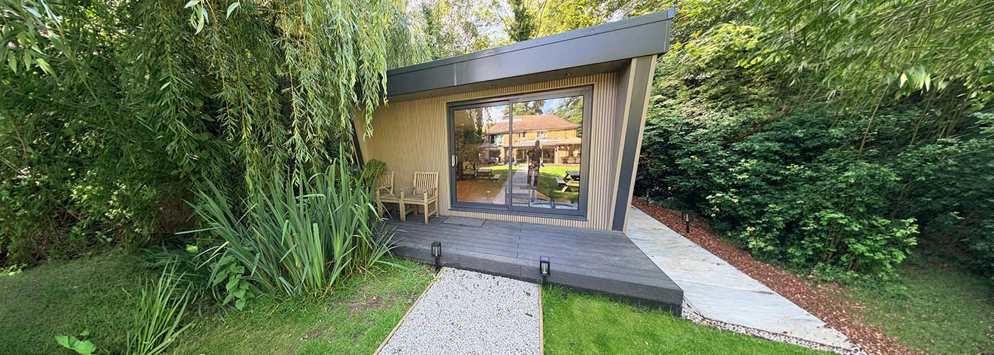Completed timber space
