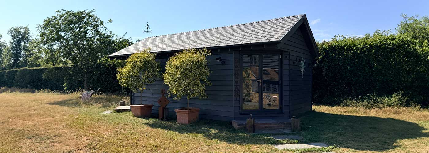 Completed timber space