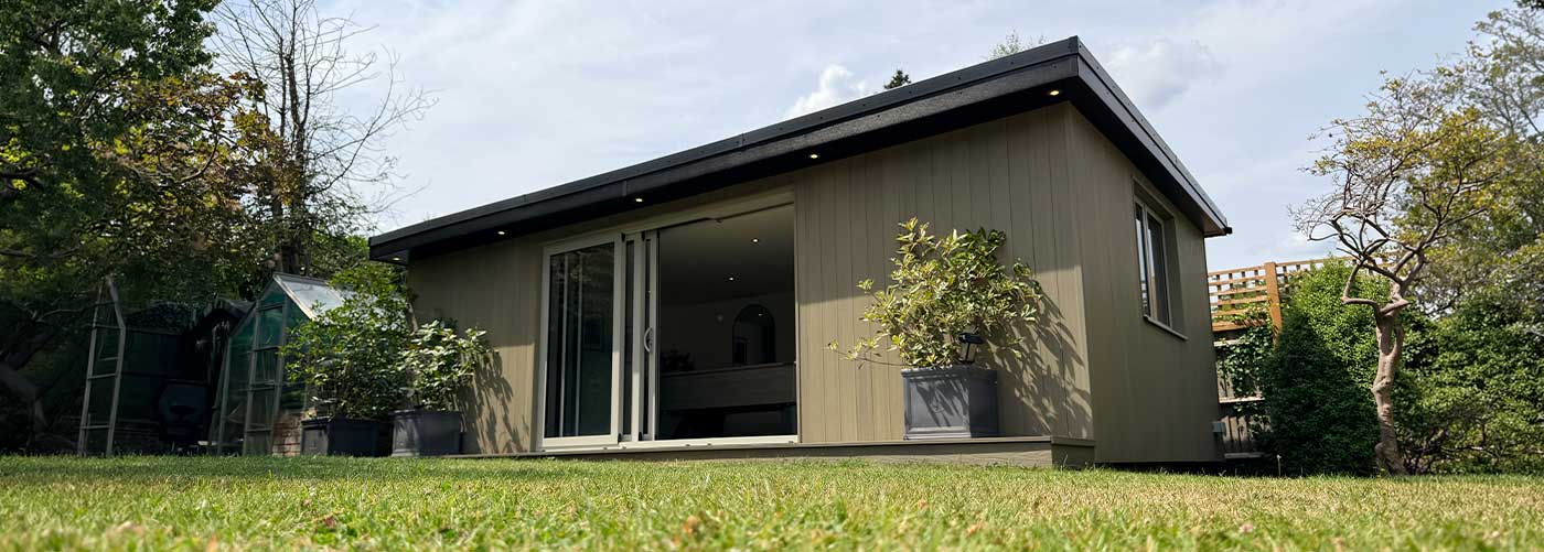 Completed timber space
